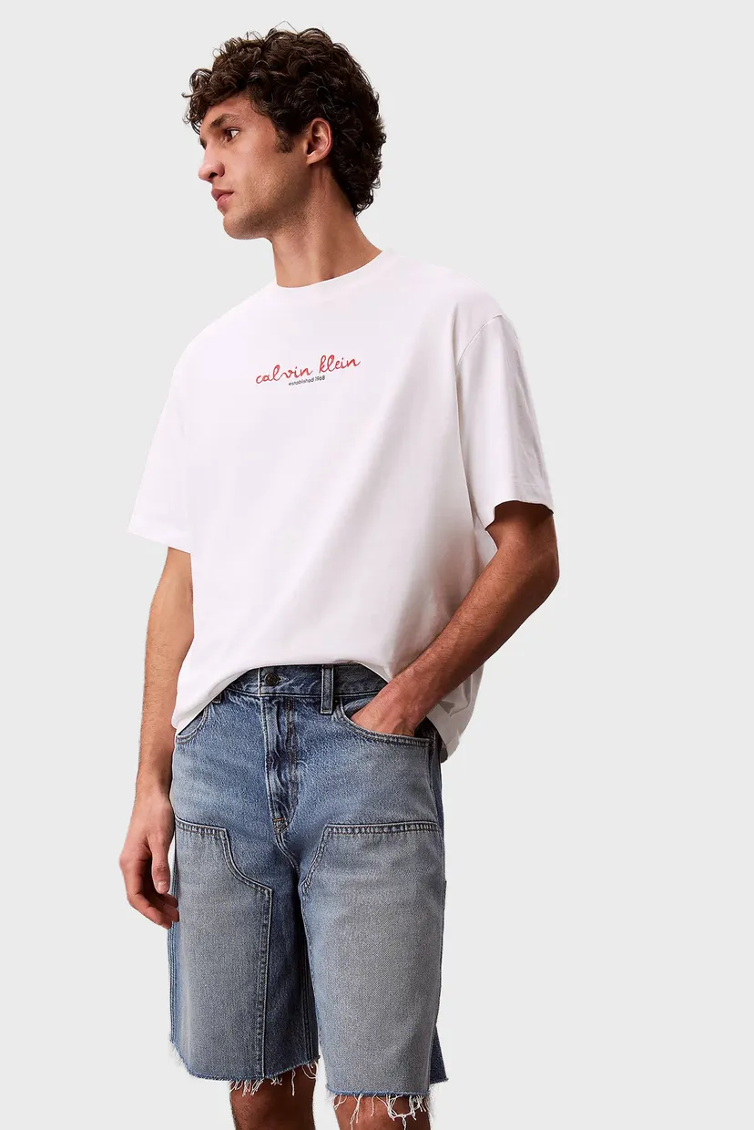 Футболка/SS 16s CK TRVL LINES GRAPHIC TEE 6