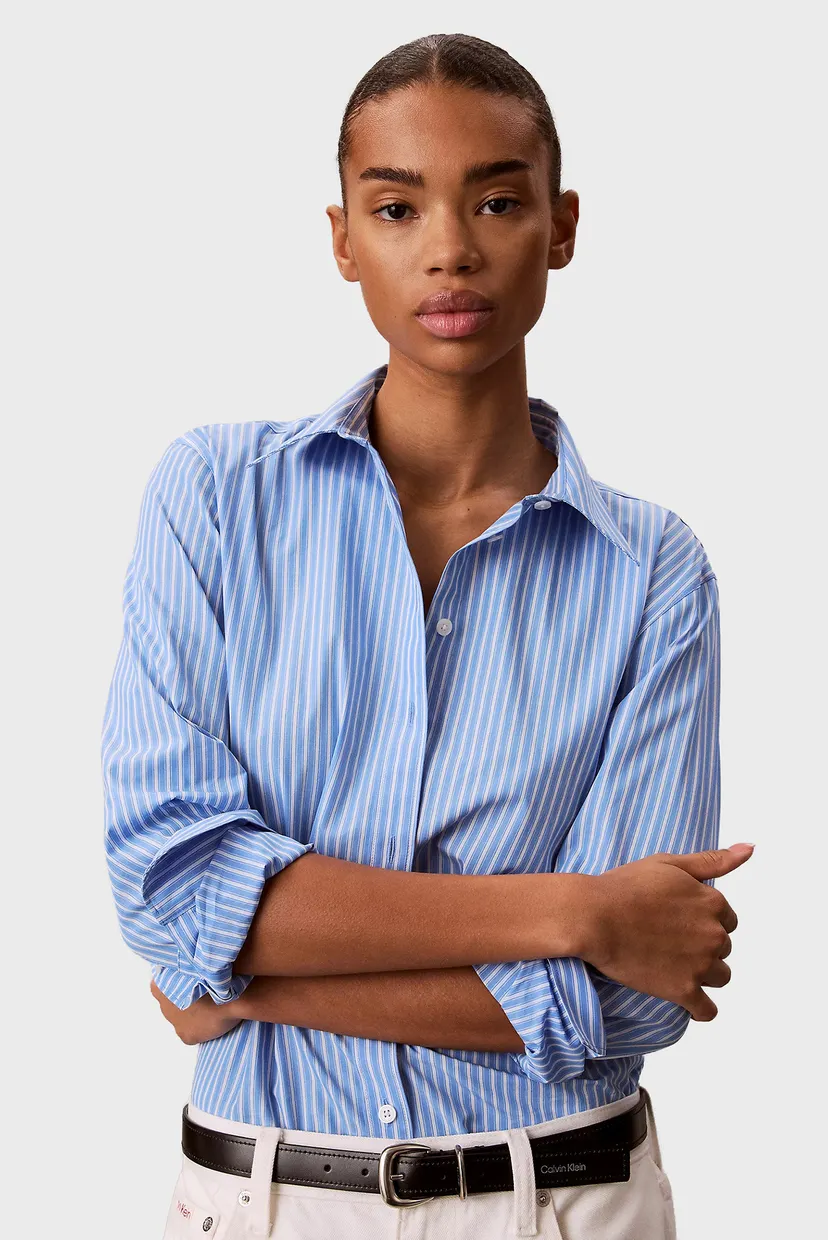 Рубашка/YARNDYE COTTON POPLIN REGULAR SH 5