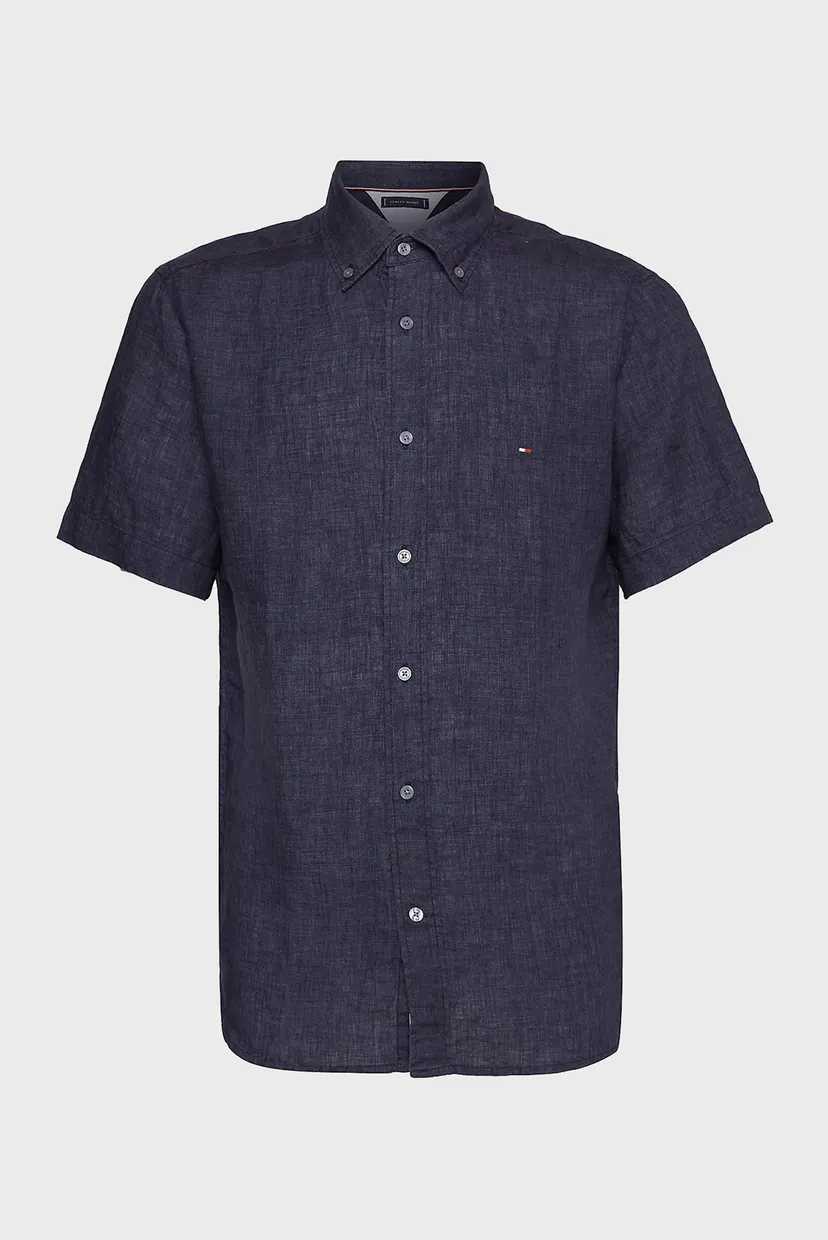 Рубашка с коротким рукавом PIGMENT DYED LINEN RF SHIRT S S 5