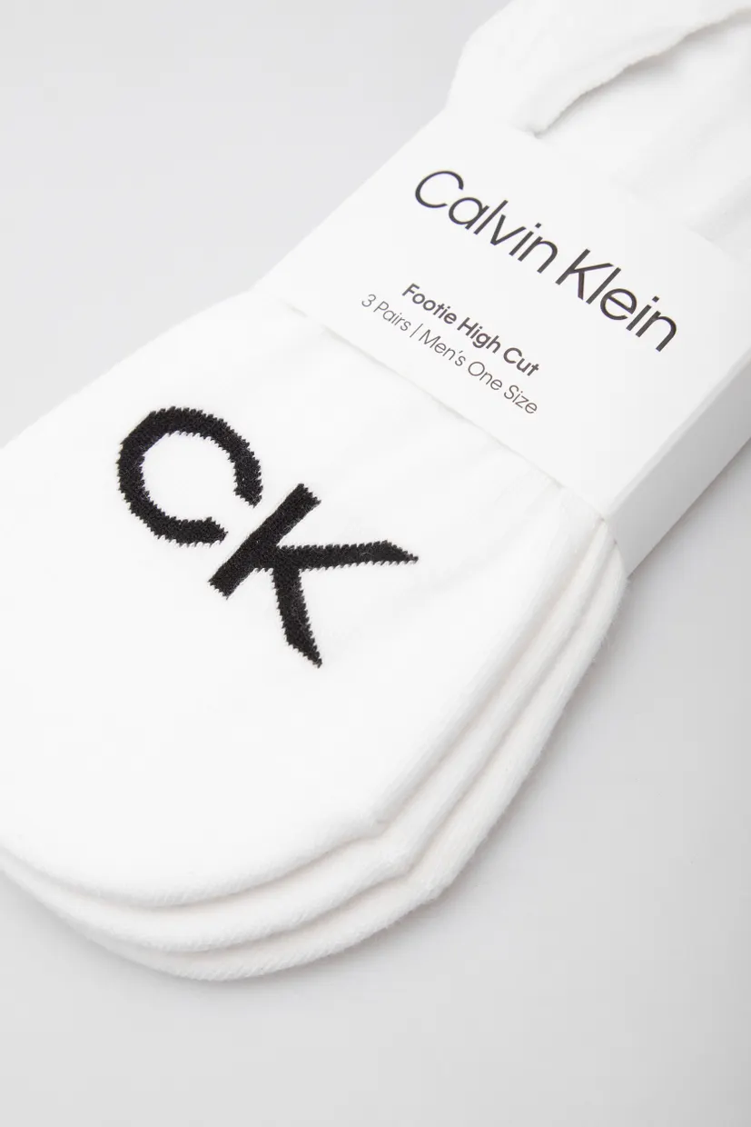 Следы CK MEN FOOTIE HIGH CUT 3P LOGO 5