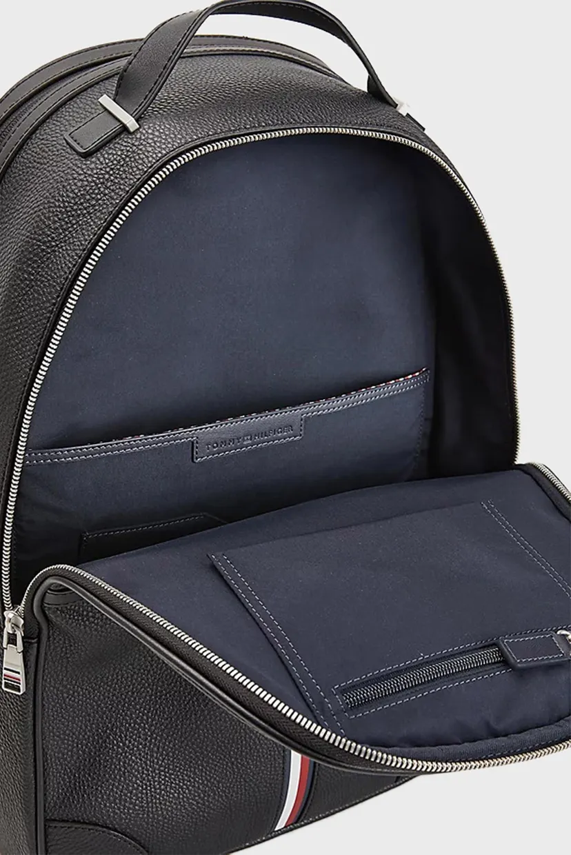 Мужской черный рюкзак TH DOWNTOWN BACKPACK 4