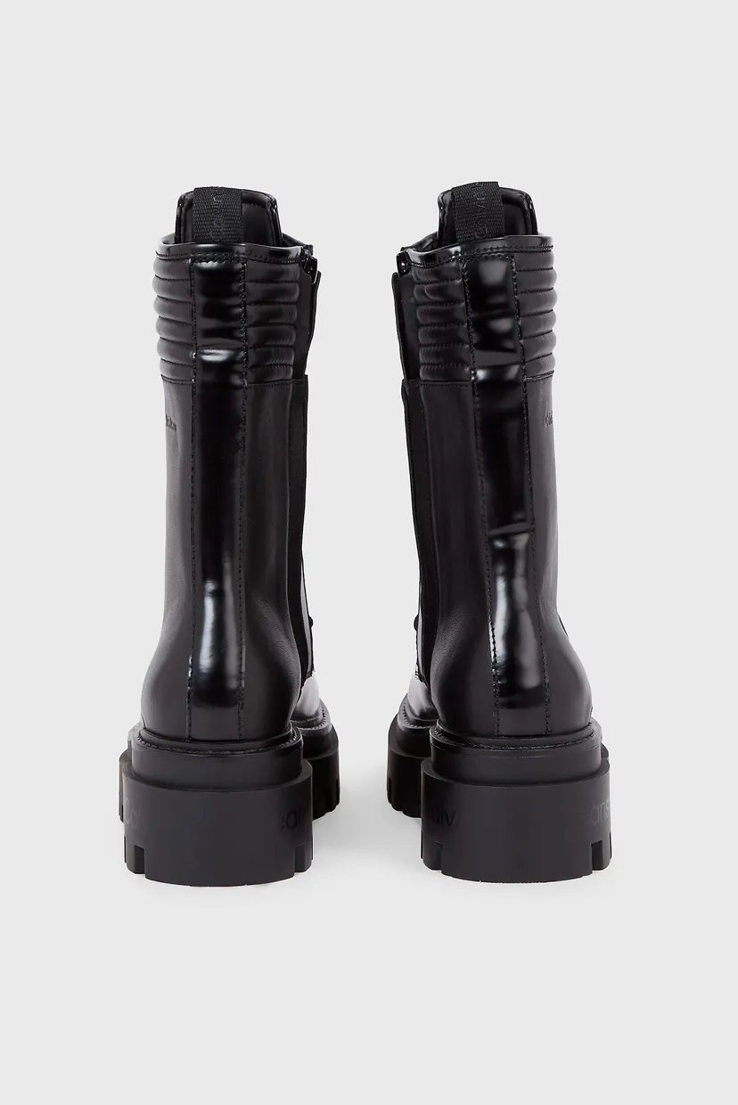 Бәтеңке /FLATFORM KNEE BOOT LACEUP LTH WN 4