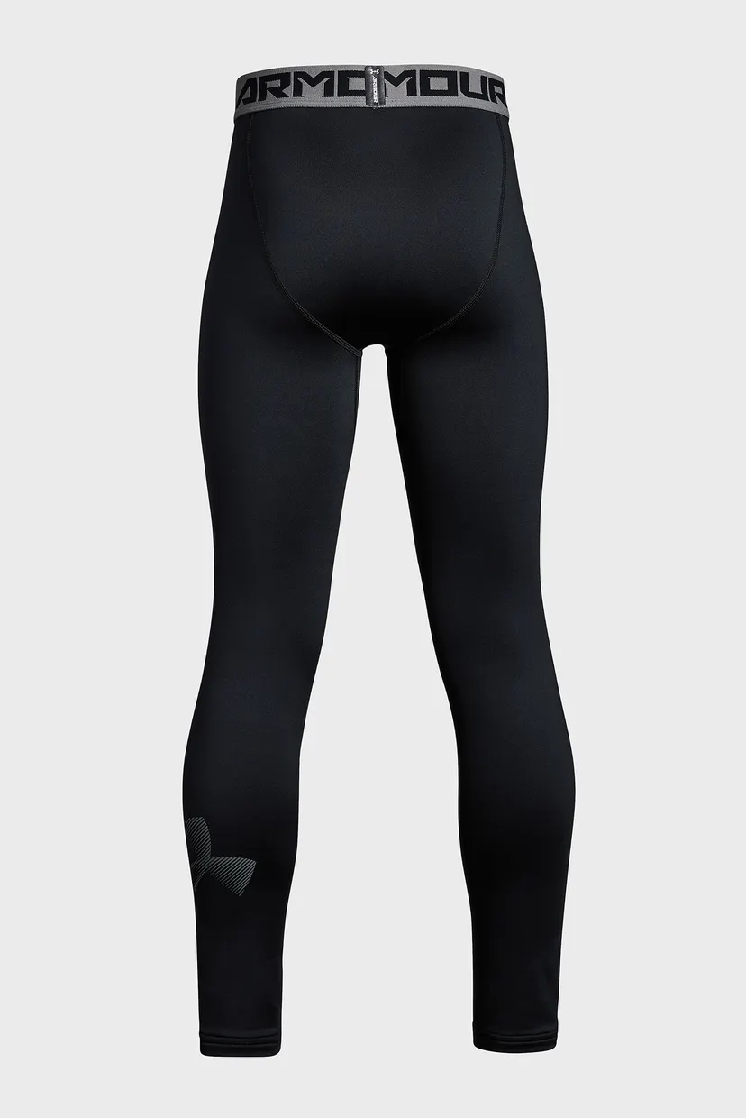 Детские черные тайтсы Armour CG Legging 4