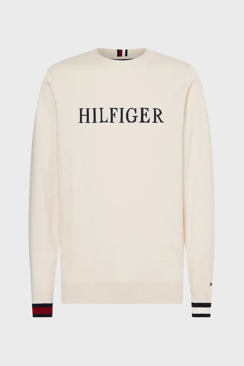Свитер HILFIGER FLAG CUFF CREW NECK 10
