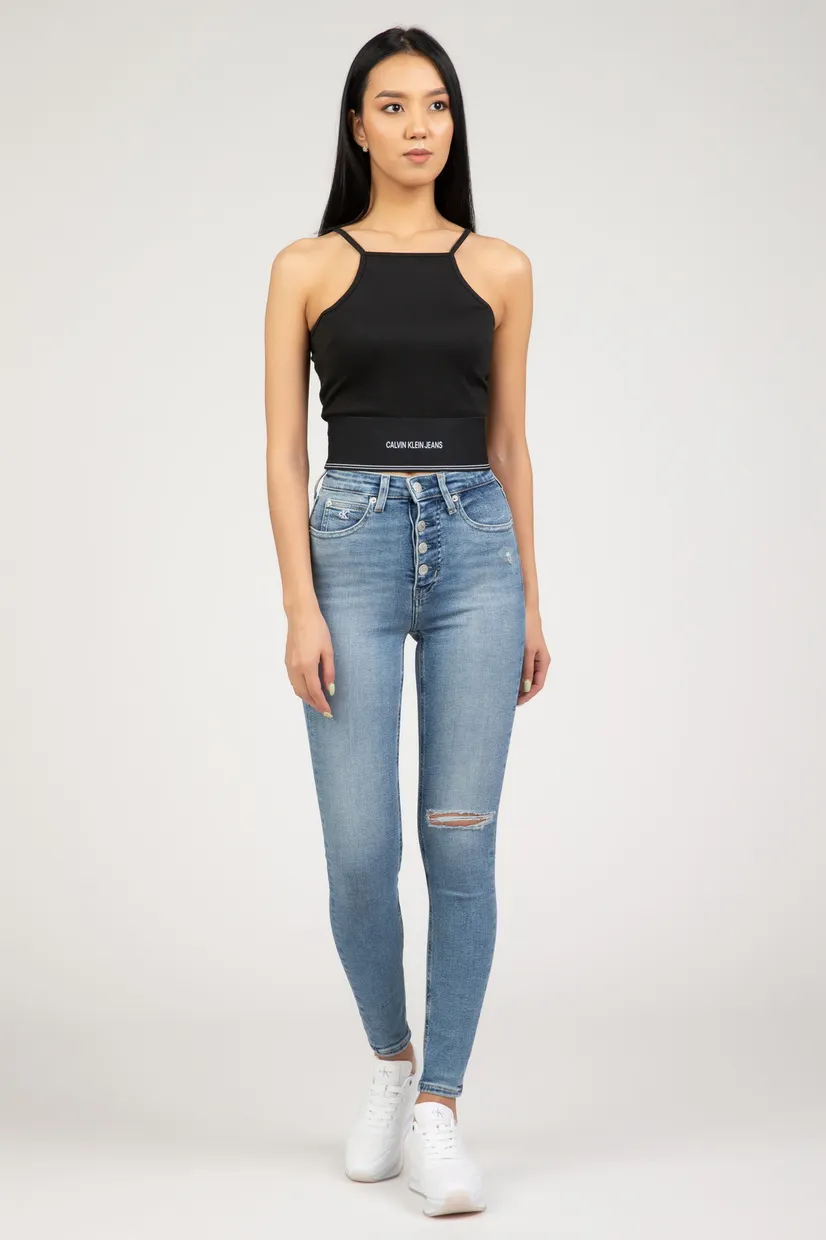 Джинсы HIGH RISE SUPER SKINNY ANKLE 5