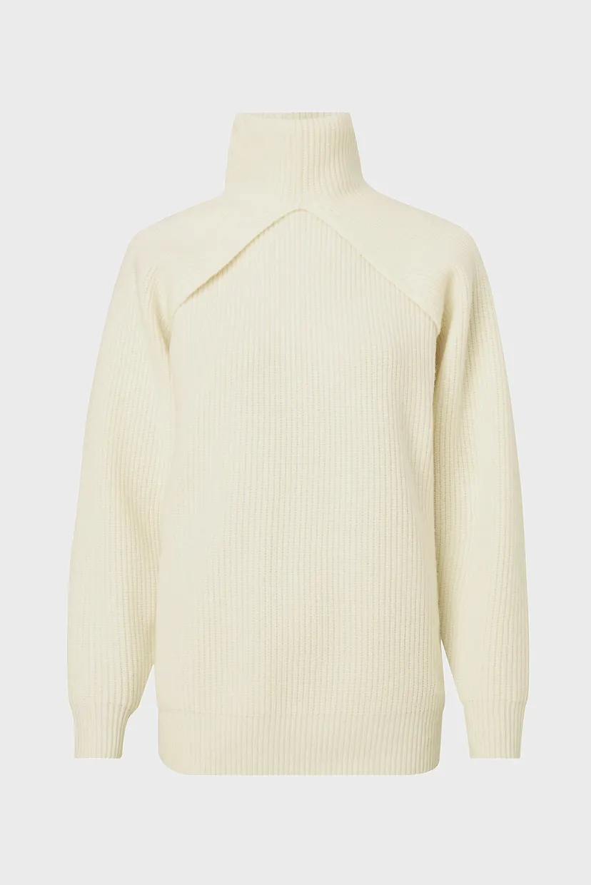 Свитер RECYCLED WOOL CUT OUT SWEATER LS 10
