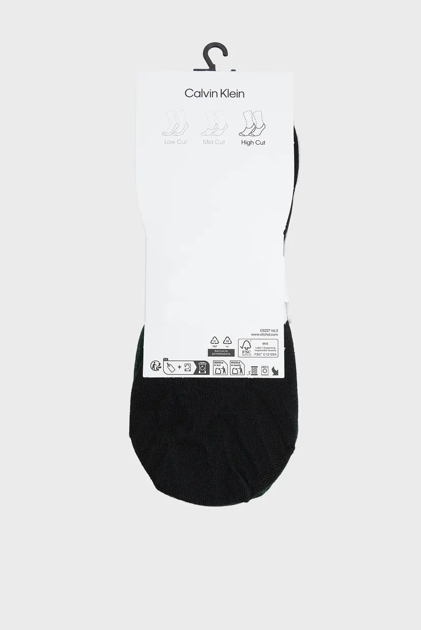 Следы CK MEN FOOTIE HC 2P PATTERN LI 3