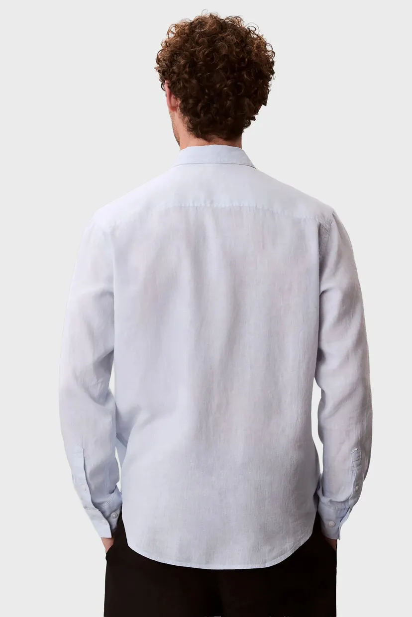 Рубашка LS SOLID CASUAL LINEN CLASSIC SH 4