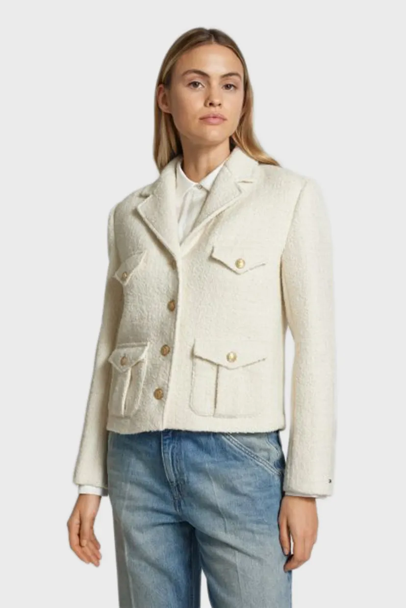 Жакет BOUCLE WOOL MIX JACKET 4