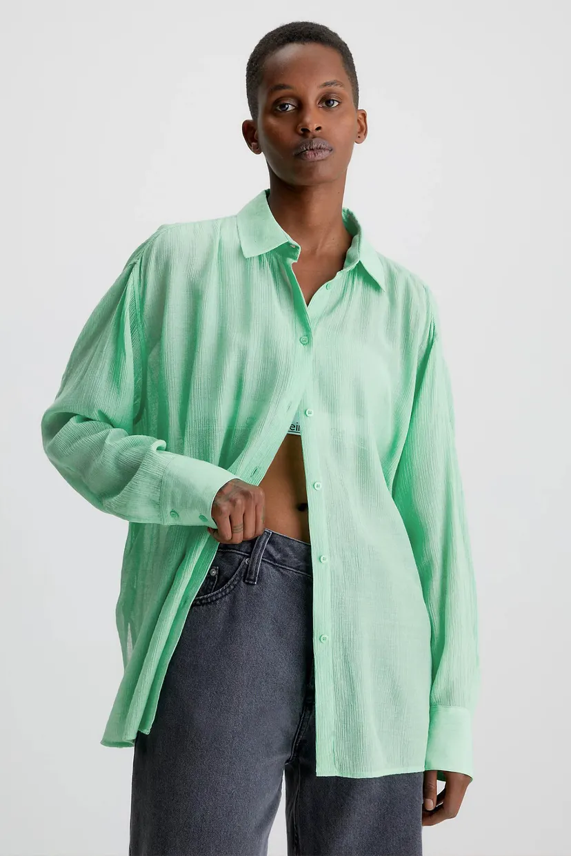Рубашка CRINKLE TIE DETAIL SHIRT 6