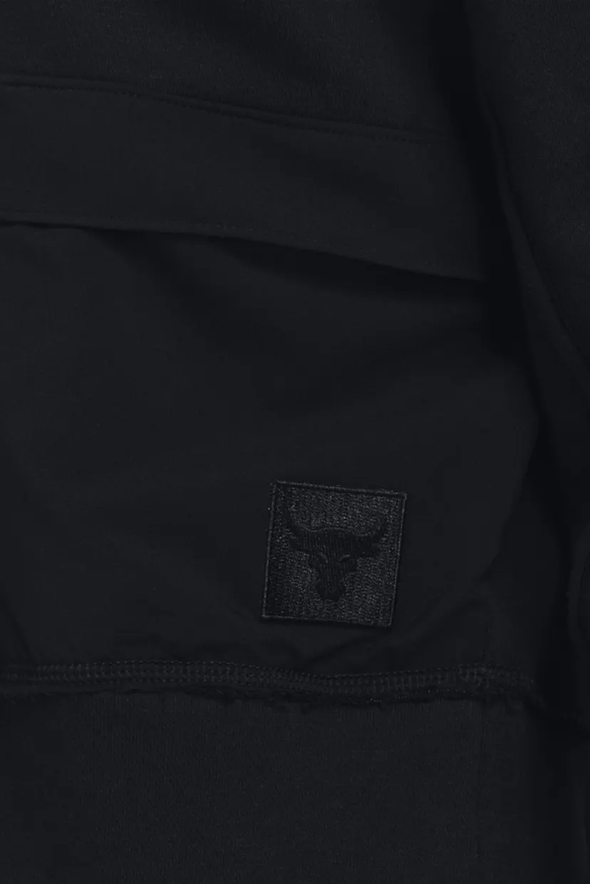 Женский черный свитшот UA Prjct Rock Fleece Crew 10