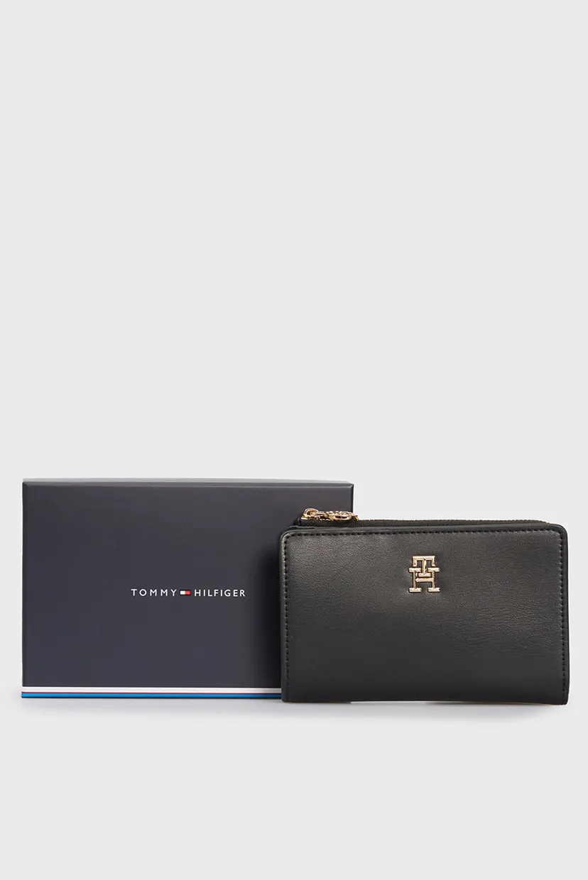 Женский черный кошелек TH DISTINCT SLIM WALLET 5
