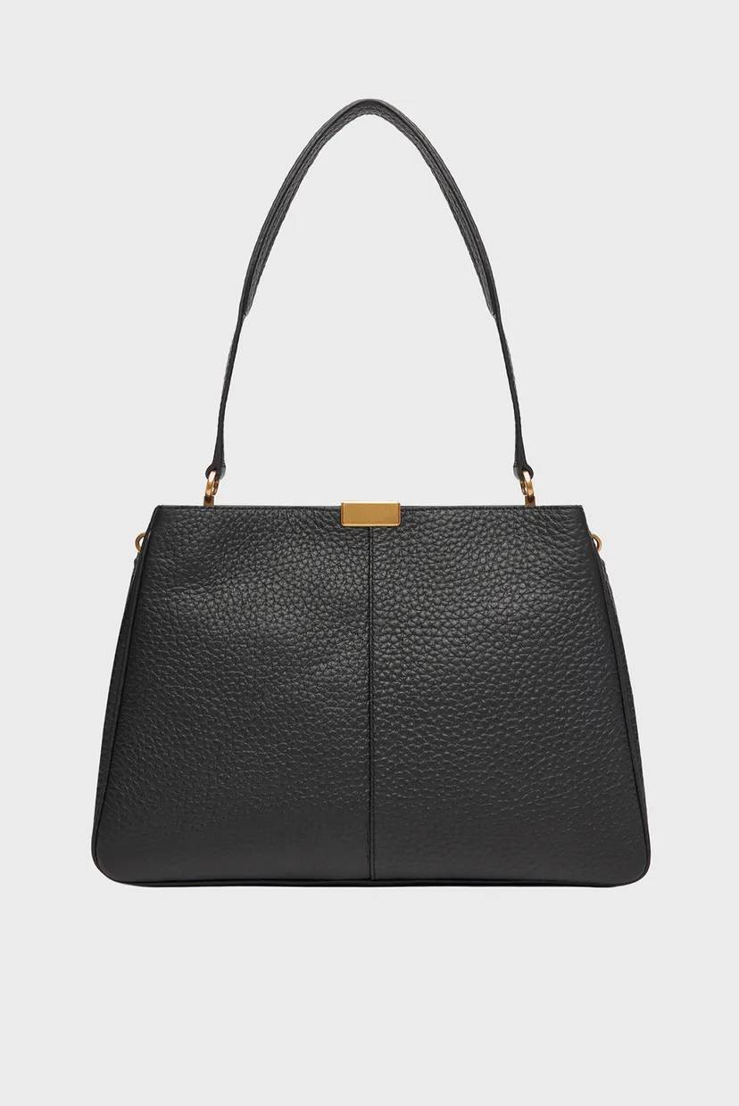 Сумка CASUAL LEATHER SHOULDER BAG PEBB 4