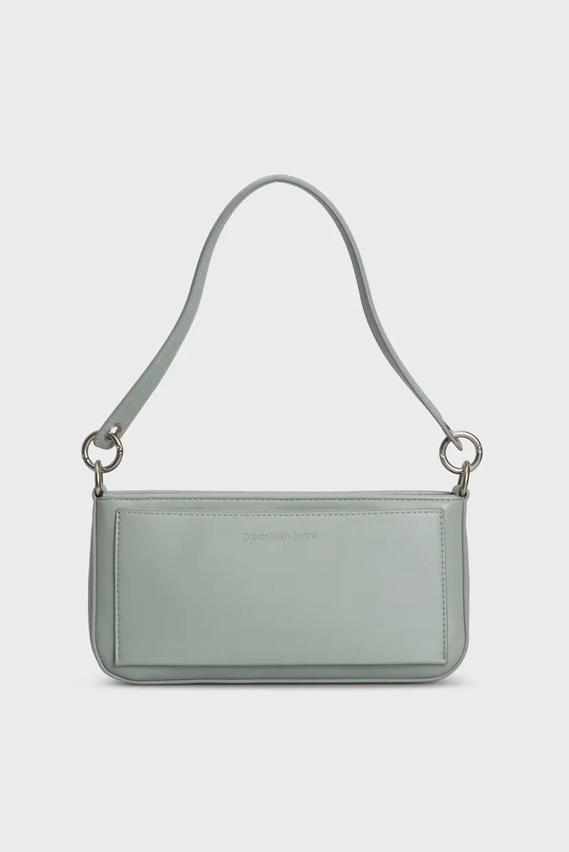 Женская мятная сумка SCULPTED SHOULDER POUCH25 DEBOSS 5
