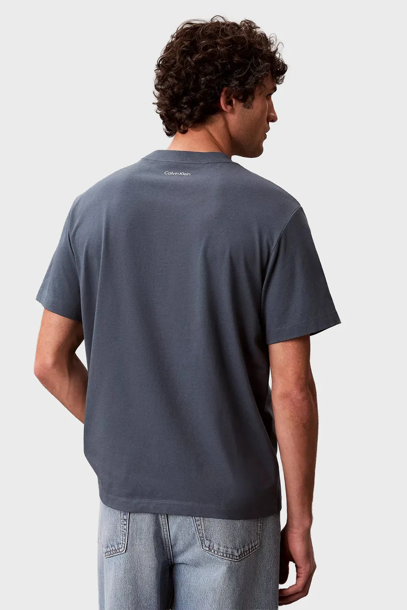 Футболка/SS 20S CALVINKLEIN TRVL FONT GRA 3