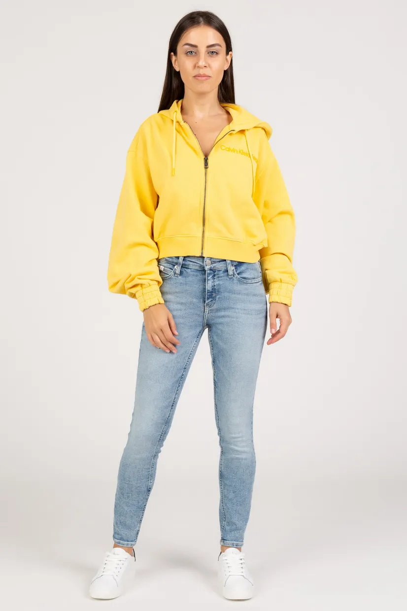 Реглан GARMENT DYED HOODIE ZIP-THROUGH 5