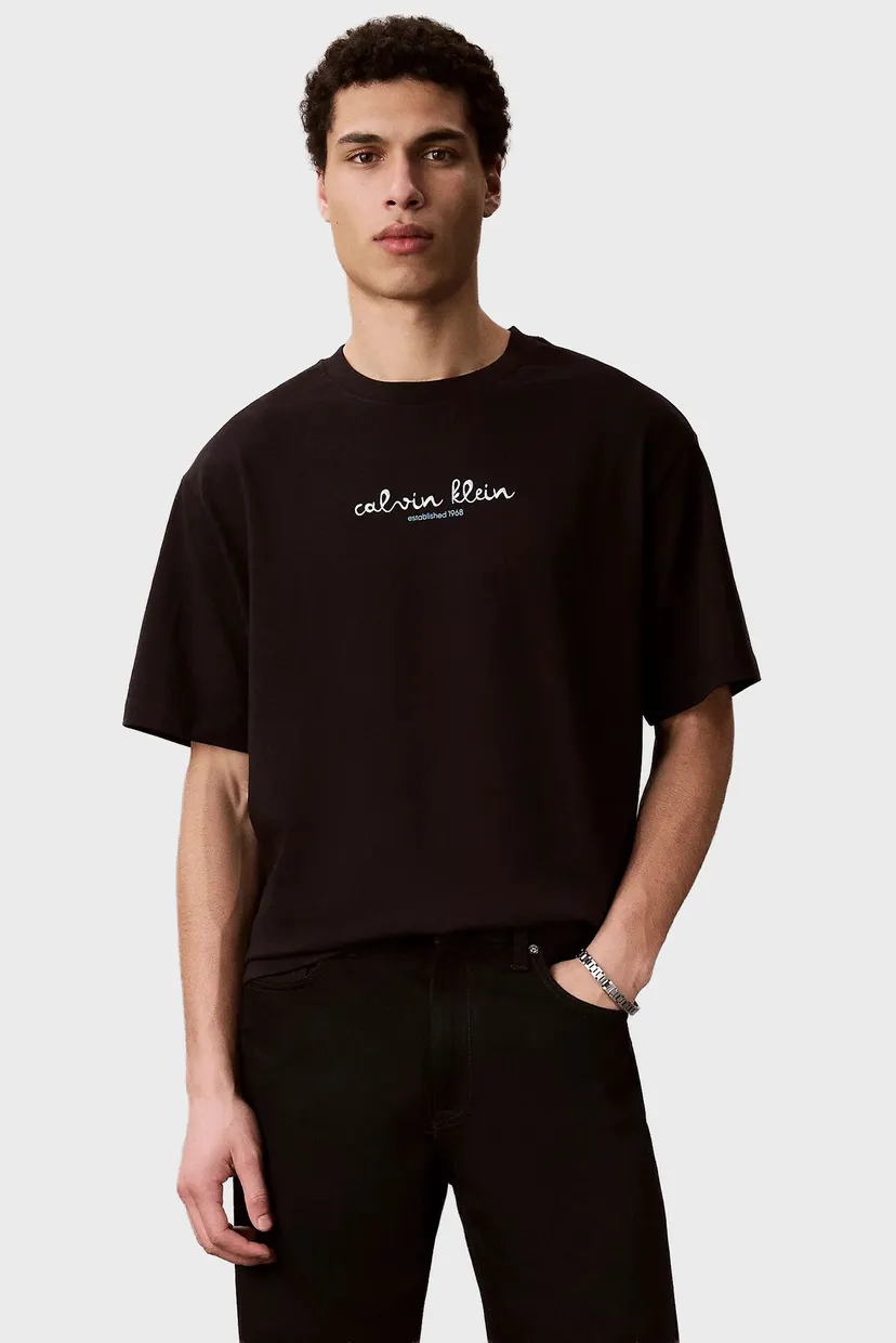 Футболка/SS 16s CK TRVL LINES GRAPHIC TEE 3