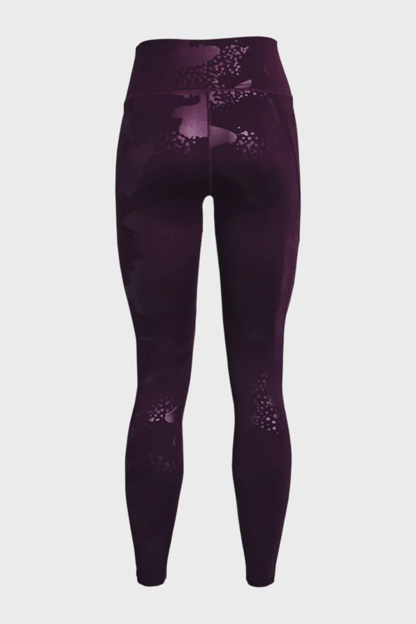 Женские фиолетовые тайтсы UA Rush Tonal Leg NS 6