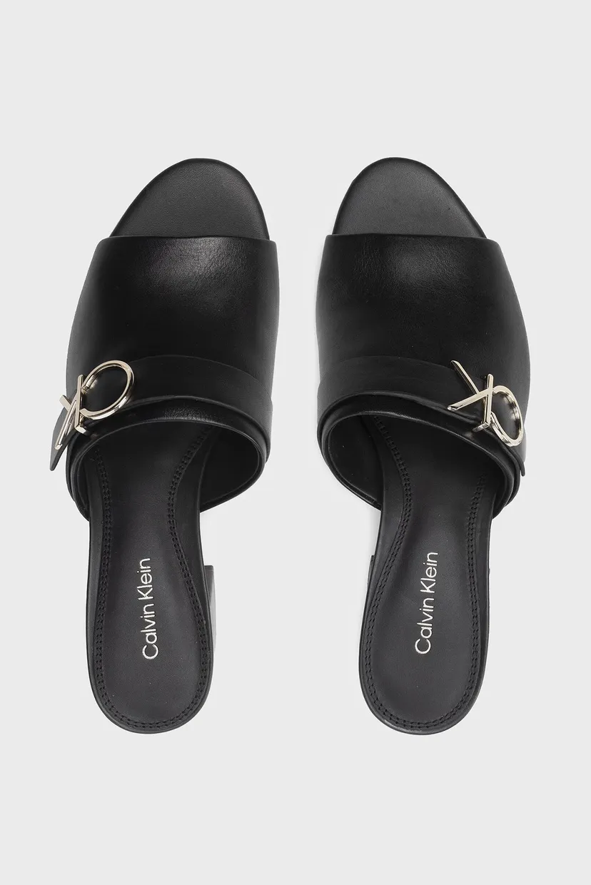 Босоножки ALMOND BLK HL MULE 45 W HDW-LTH 5
