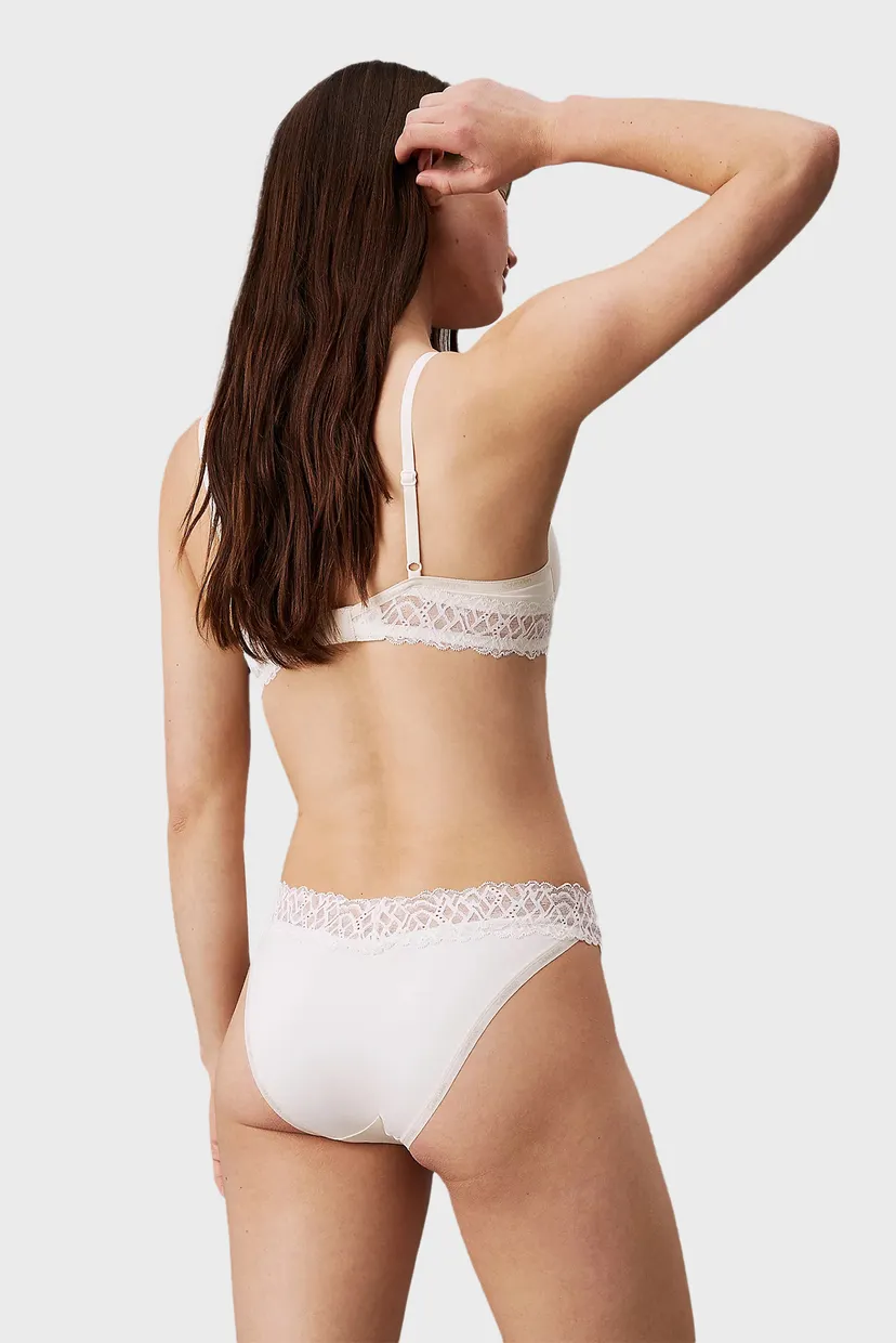 Женские белые трусики DIPPED BIKINI 3