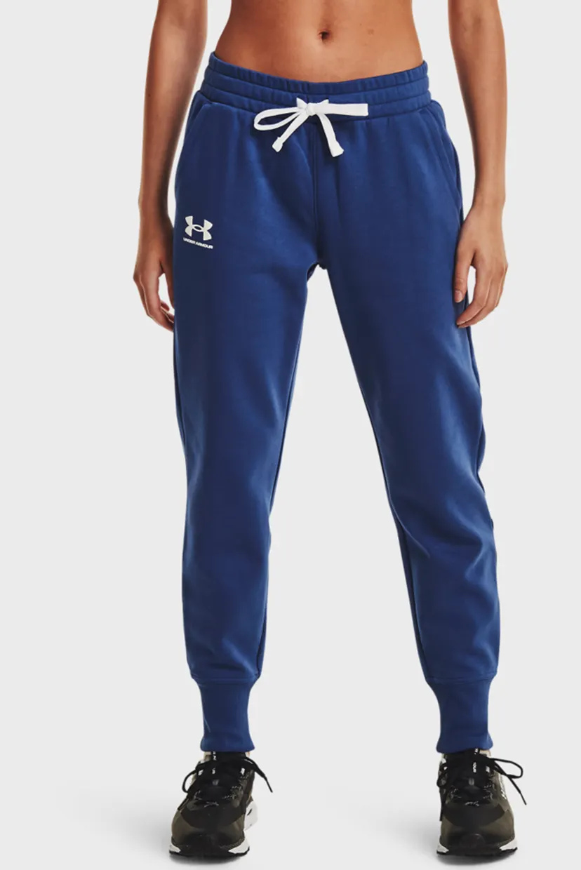 Женские синие спортивные брюки Rival Fleece Joggers 7