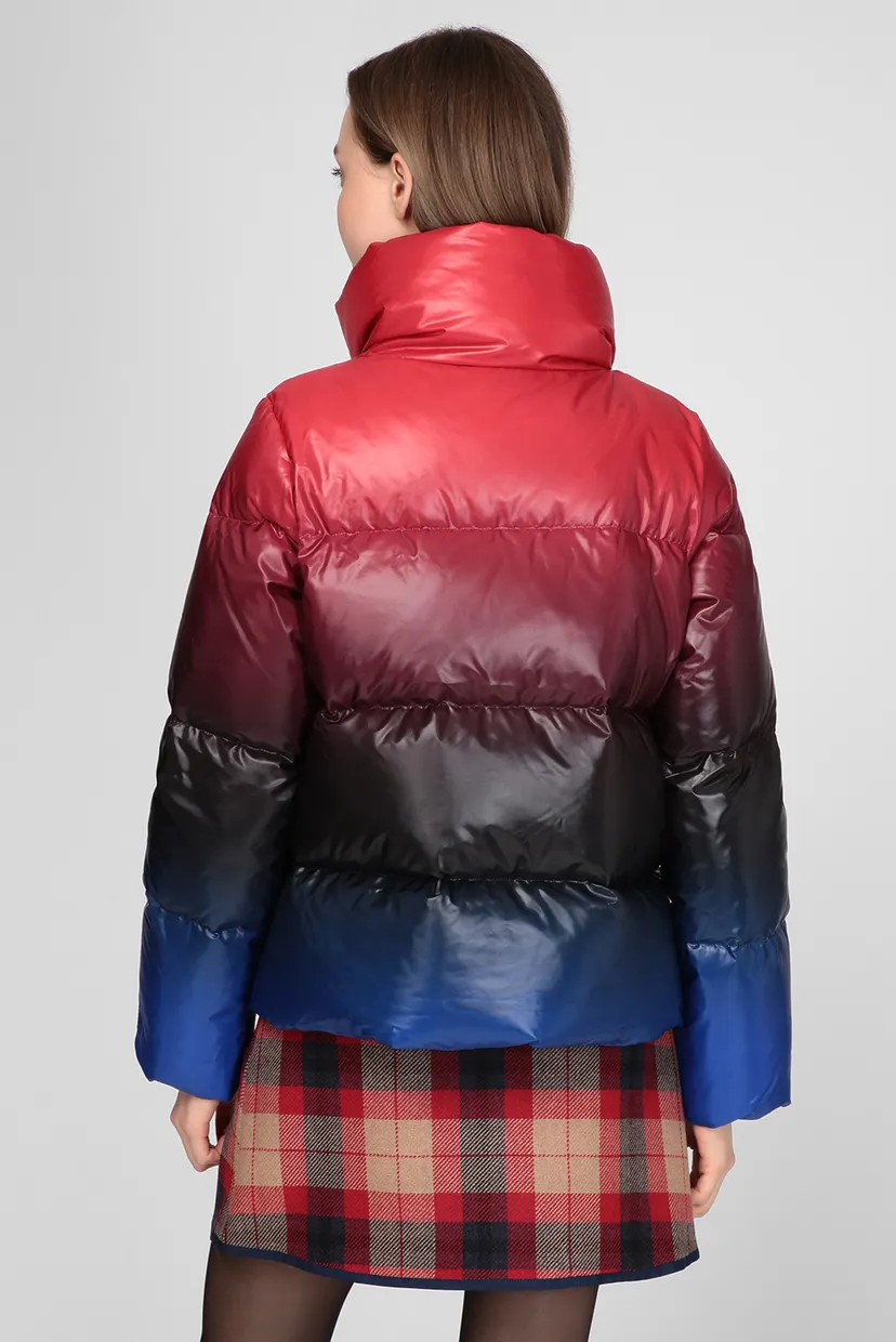 Женский пуховик ICON OMBRE PRINTED 4