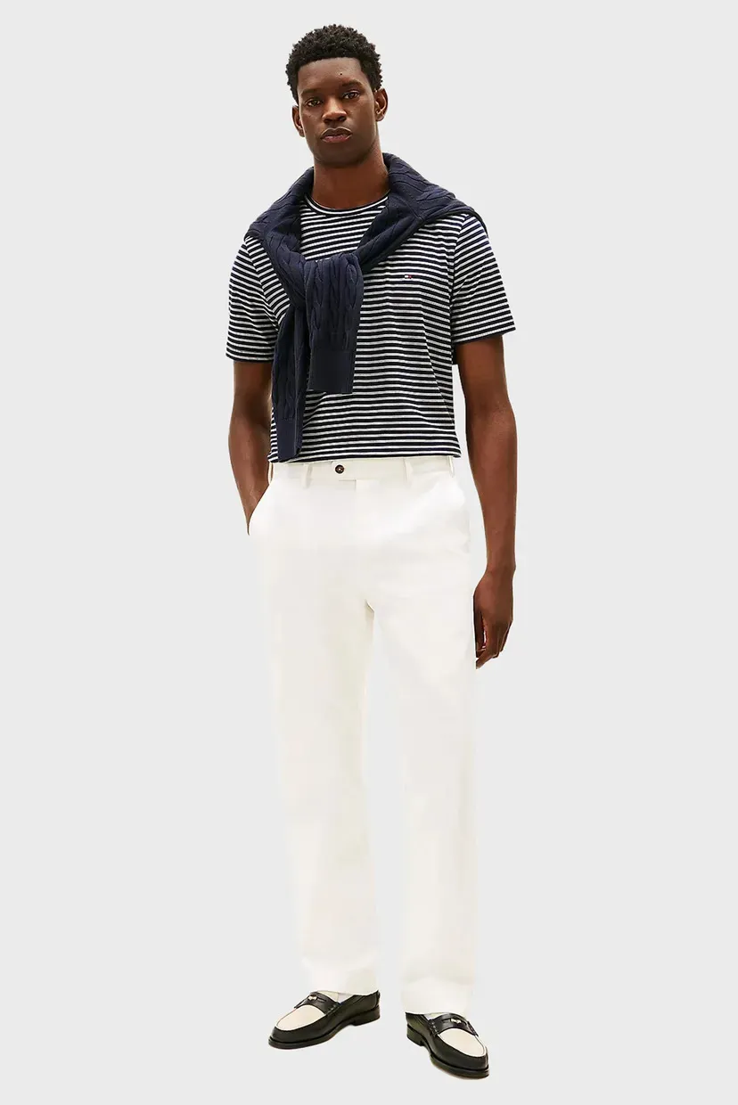 Футболка ESS SEASONAL REG FIT STRIPE TEE 4