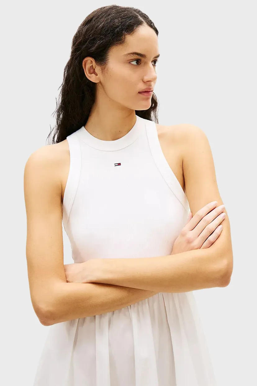 Платье TJW RIB POPLIN TANK DRESS EXT 3