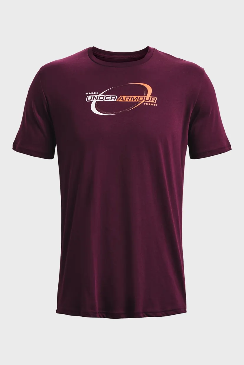 Мужская бордовая футболка UA SPORTSTYLE NOVELTY SS 5