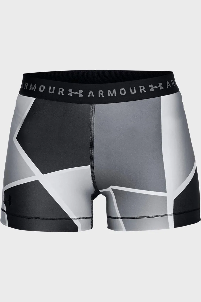 Женские серые шорты UA HG Armour Engineer Shorty 9