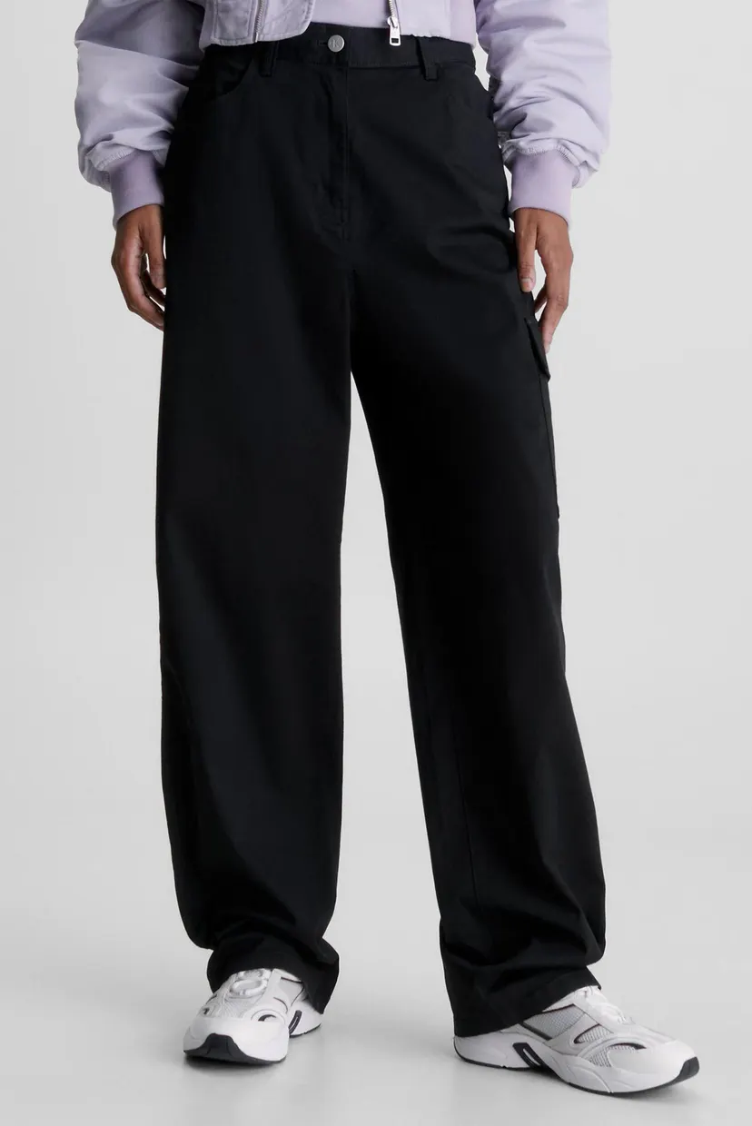 Брюки STRETCH TWILL HIGH RISE STRAIGHT 7