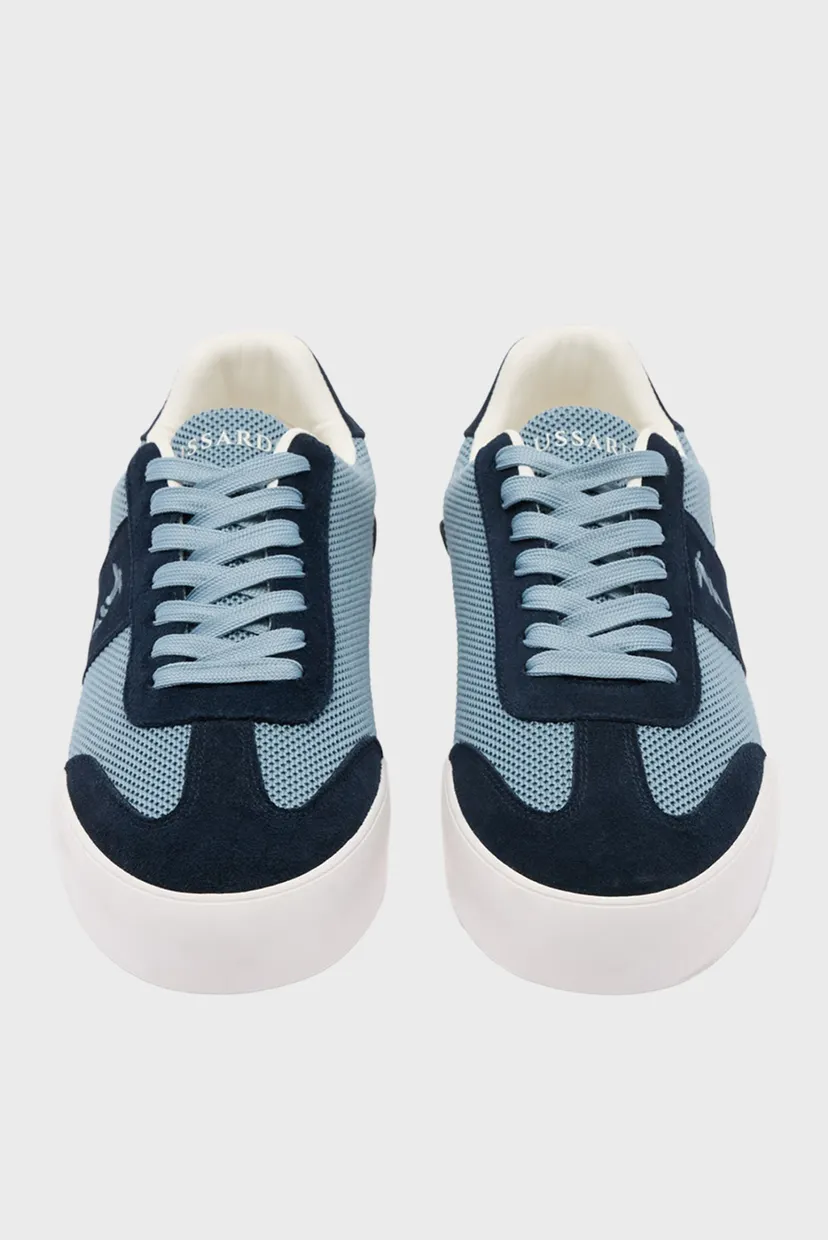 Кеды MNS04M04 VULCANIZED SNEAKER - MESH+LEATHER+SUEDE 3