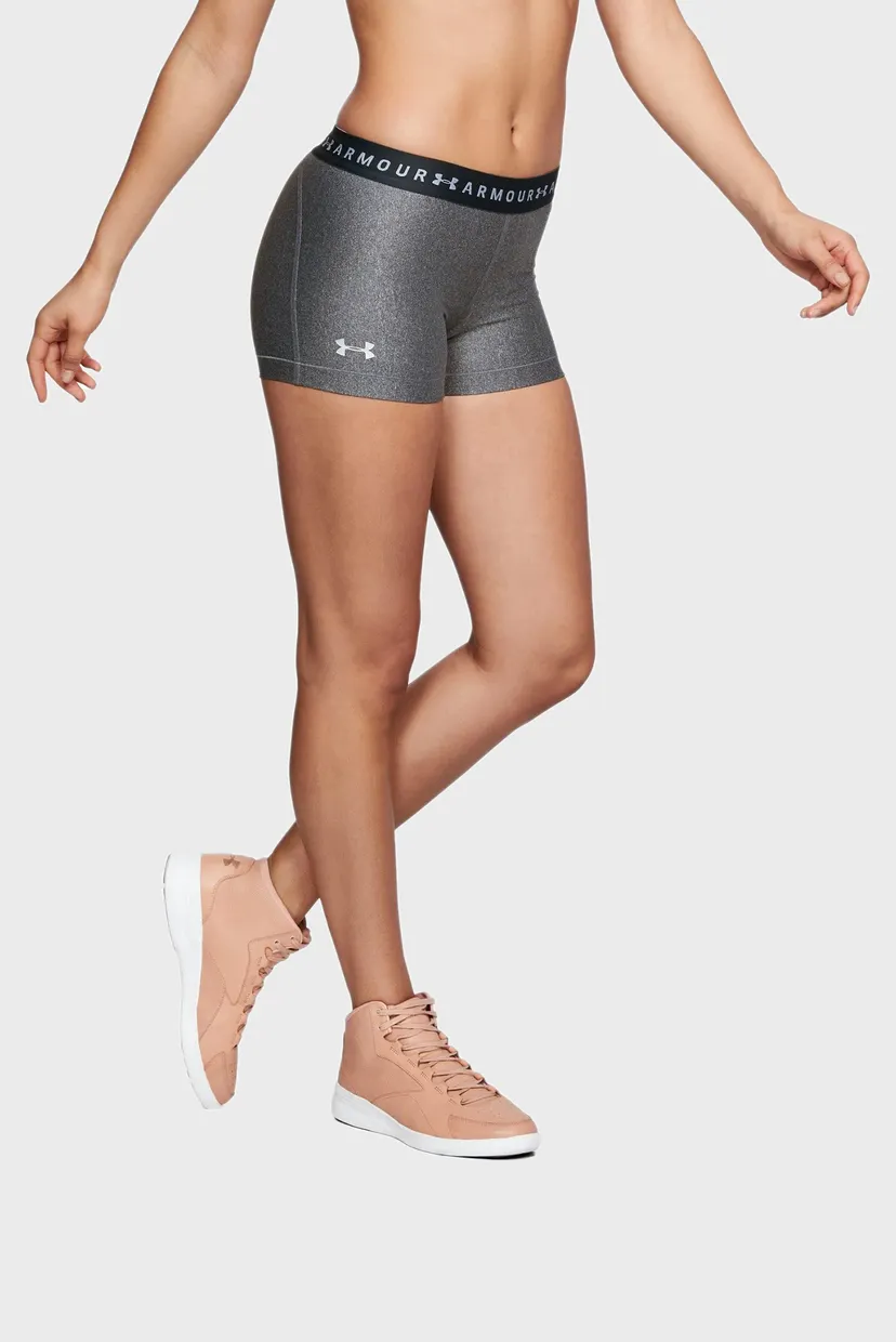 Женские серые шорты UA HG Armour Shorty 6