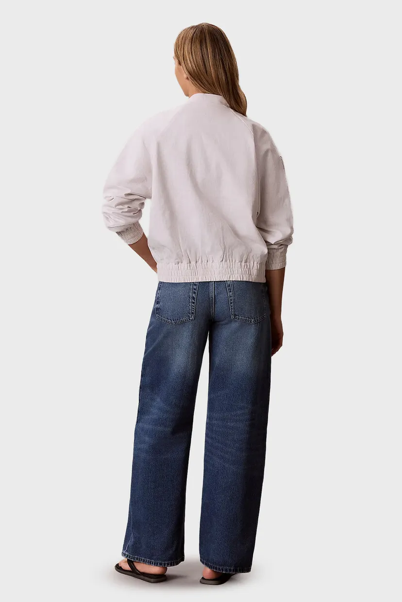 Бомбер LINEN BOMBER JACKET 4