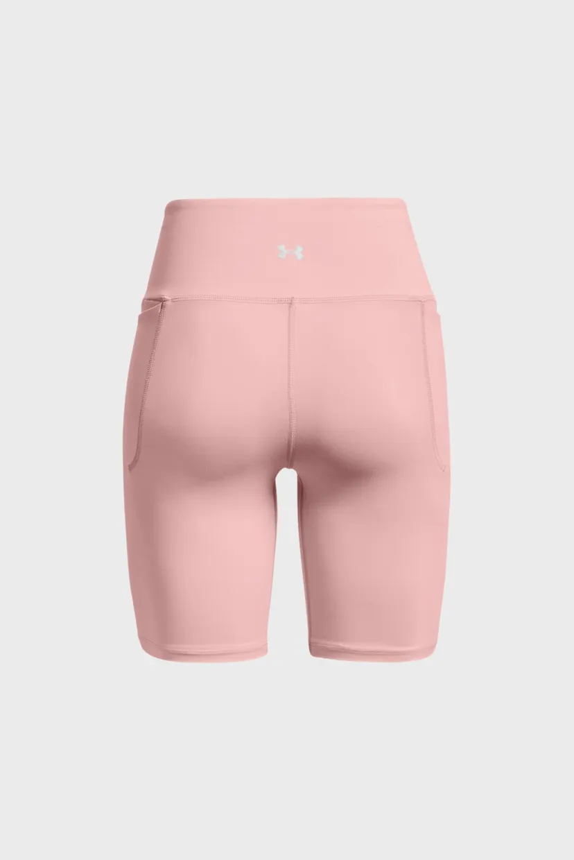 Женские розовые шорты UA Meridian Bike Short 6