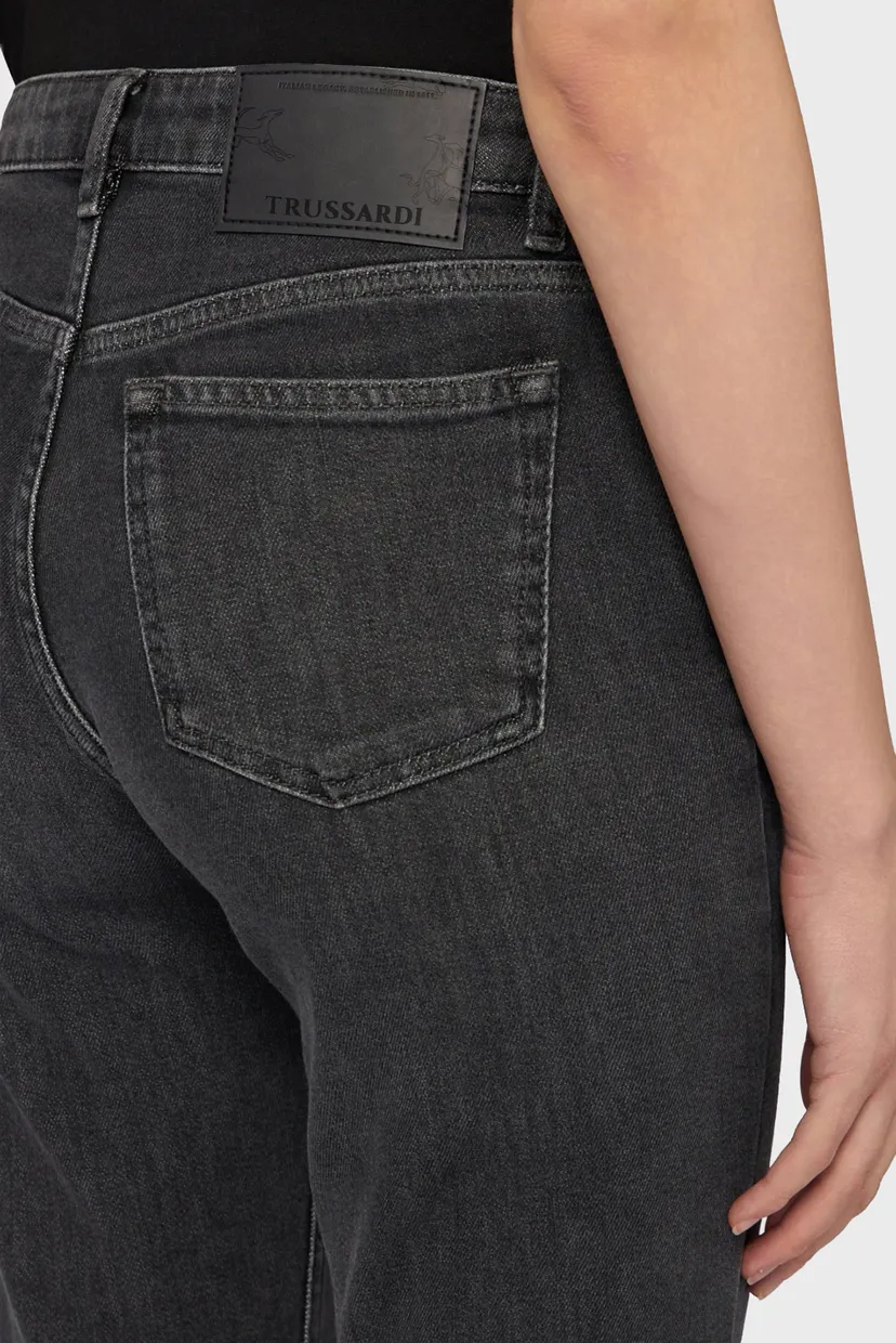 Джинсы WJ130D70 5 POCKET 130 CLASSIC - DARK GREY DENIM SW 4
