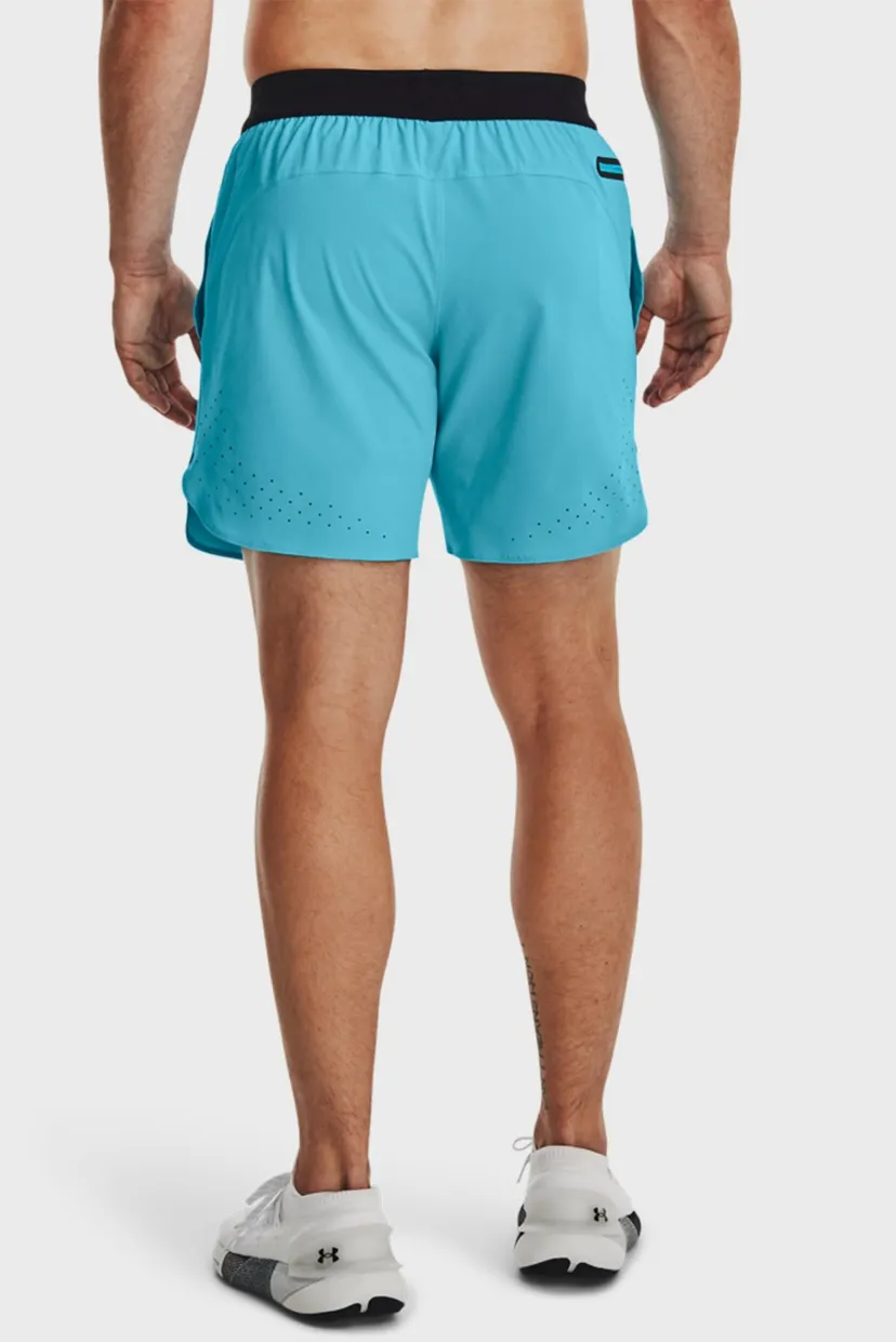 Мужские голубые шорты UA Peak Woven Shorts 3