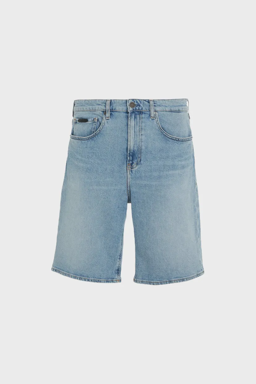 Мужские голубые джинсовые шорты RELAXED SHORT ICONIC 3