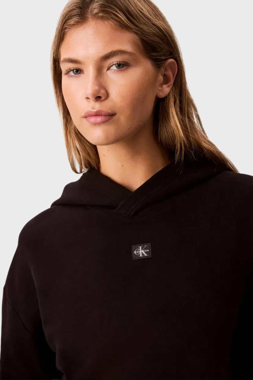 Худи WOVEN LABEL PEACHED HOODIE 5