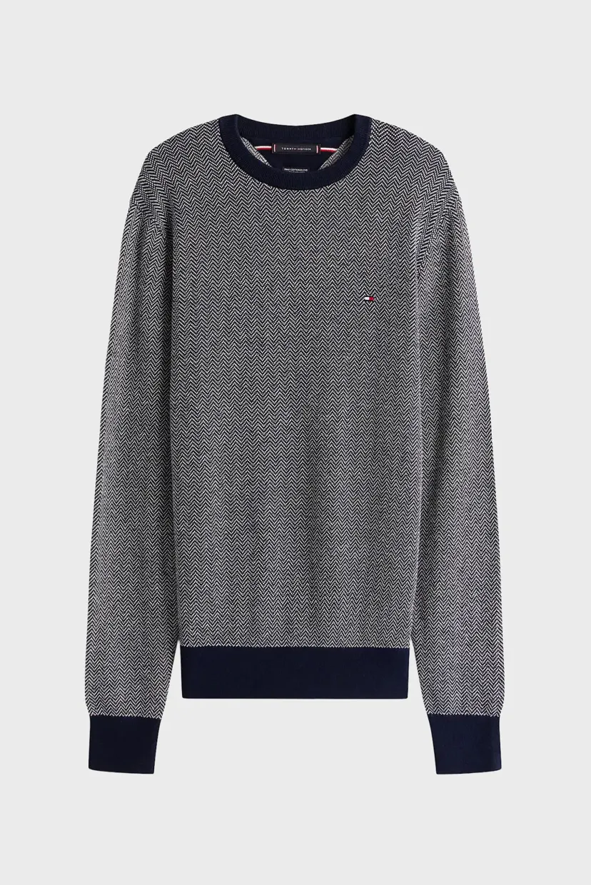 Свитер PIMA CTN CASH HERRINGBONE CREW 5