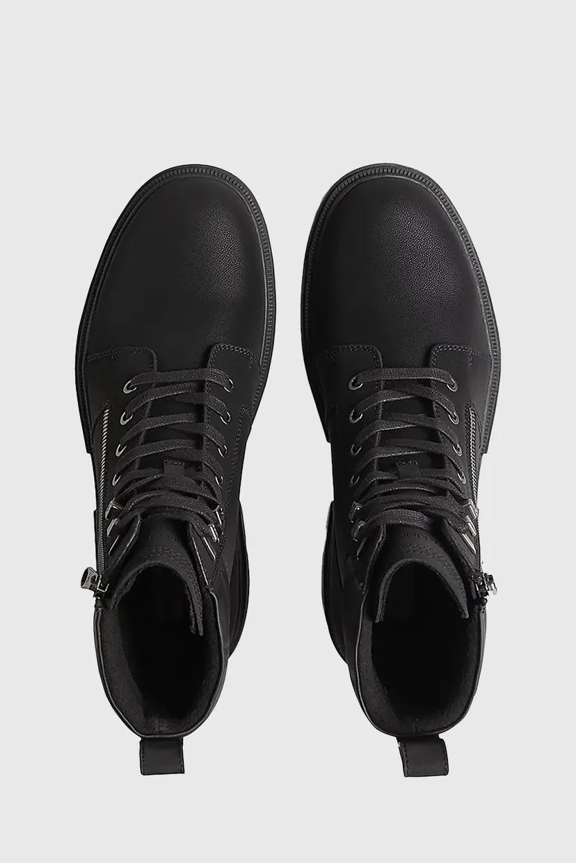 Ботинки CHUNKY LACEUP BOOT W ZIP 4
