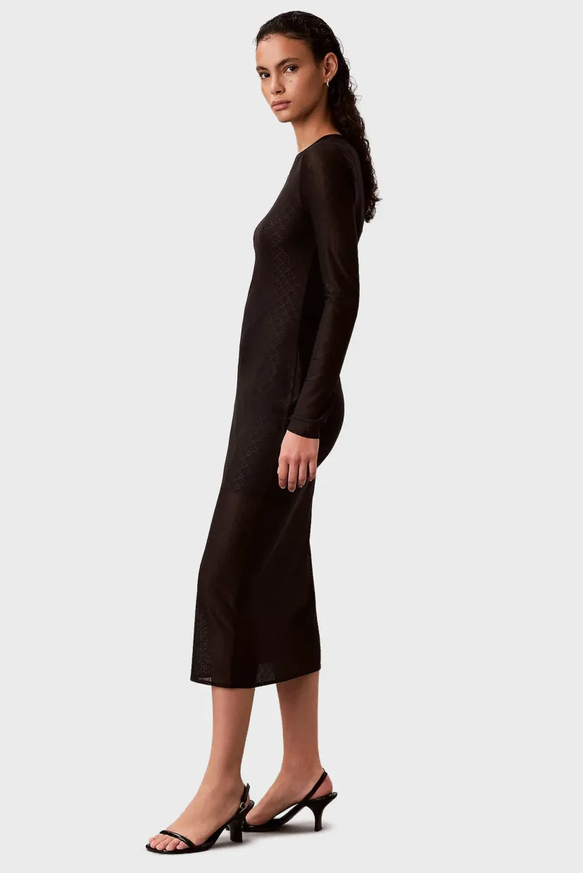 Платье LS AOP LACE MAXI DRESS 3