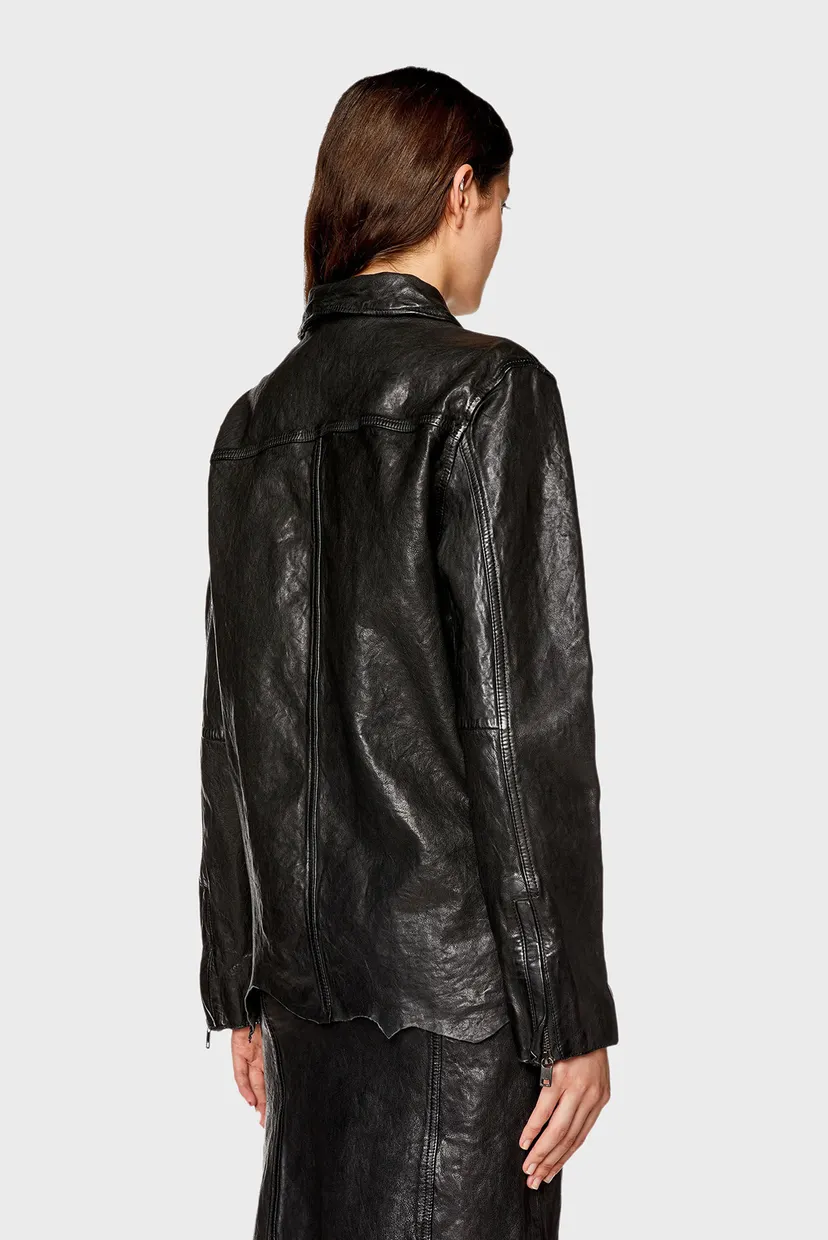 Куртка кожаная L-MELL JACKET 3