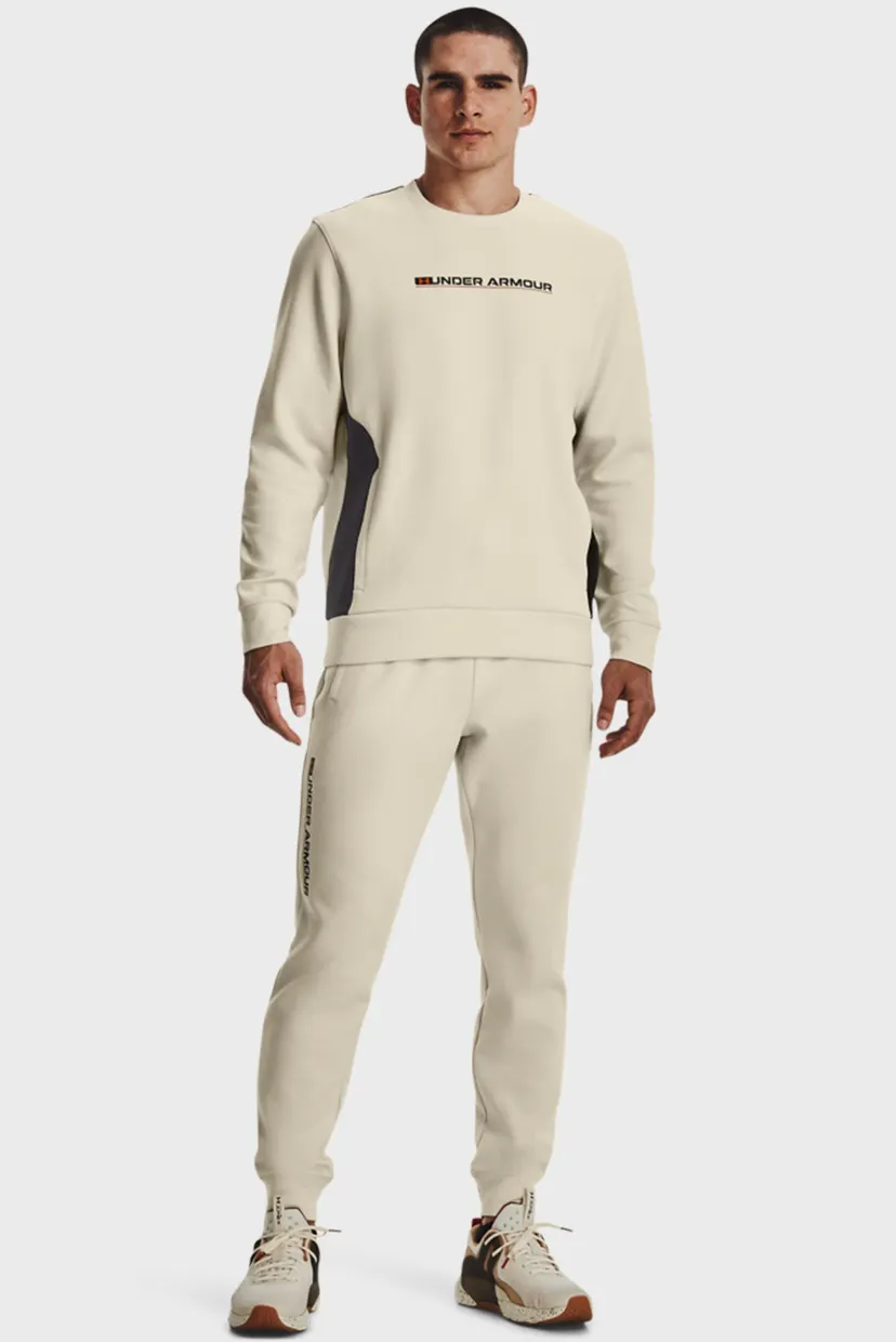 Мужские бежевые спортивные брюки UA Summit Knit Jogger 10