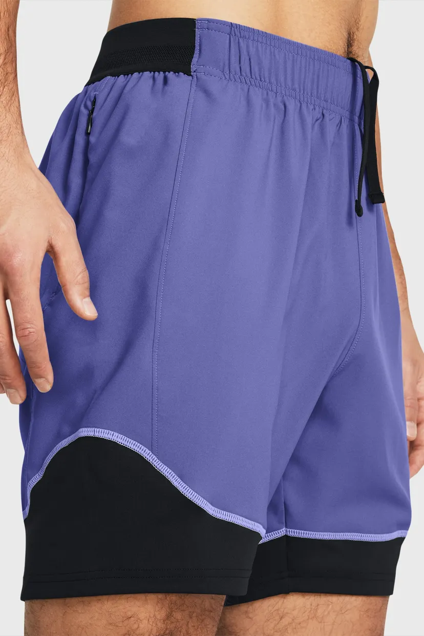 Мужские фиолетовые шорты UA M's Ch. Pro Train Short 4