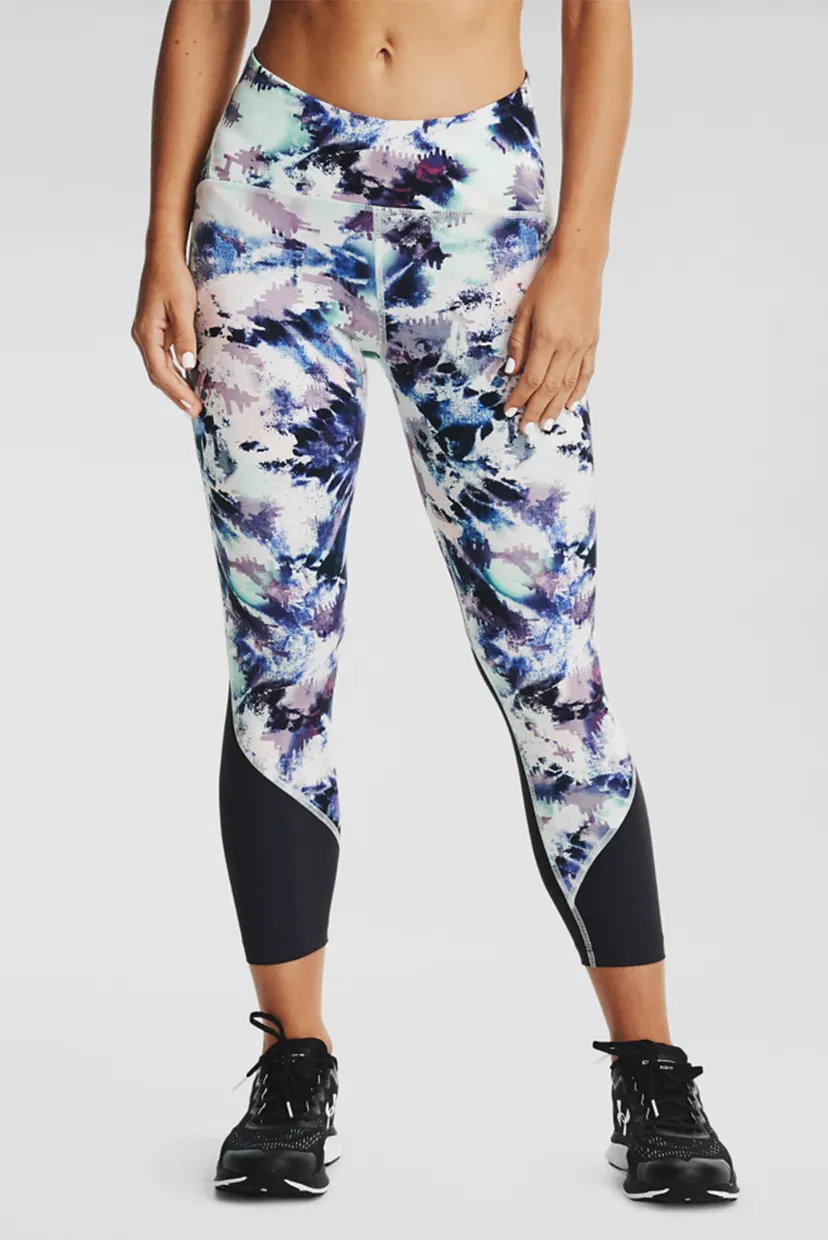 Женские тайтсы UA Fly Fast HG Printed Crop 5