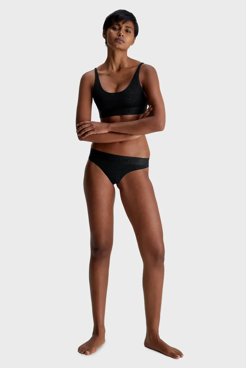 Женский черный бюстгальтер UNLINED BRALETTE 8