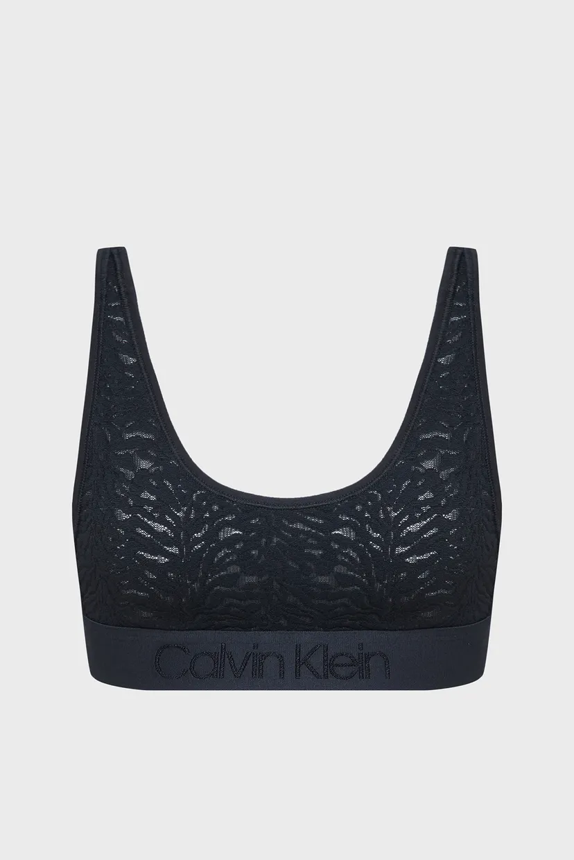 Женский черный бюстгальтер UNLINED BRALETTE 12