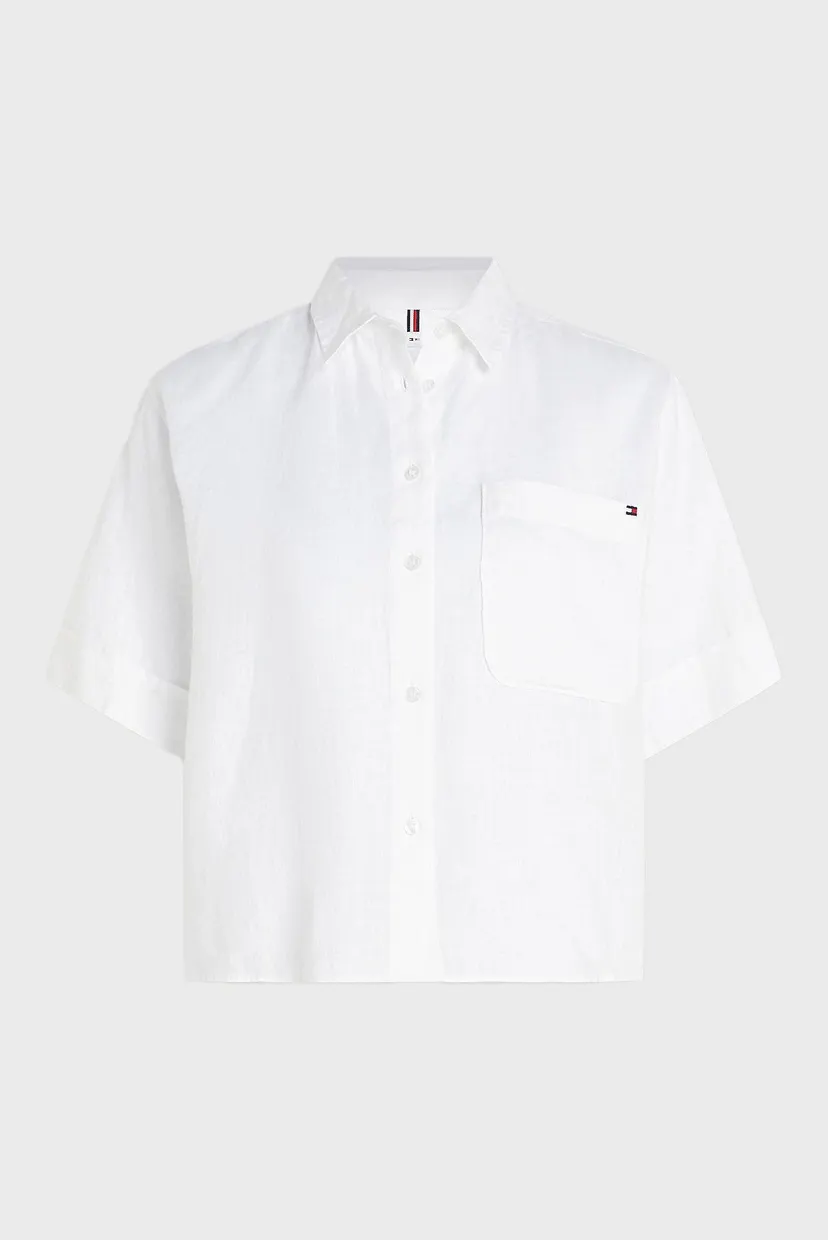 Рубашка с коротким рукавом LINEN SS SHIRT 5