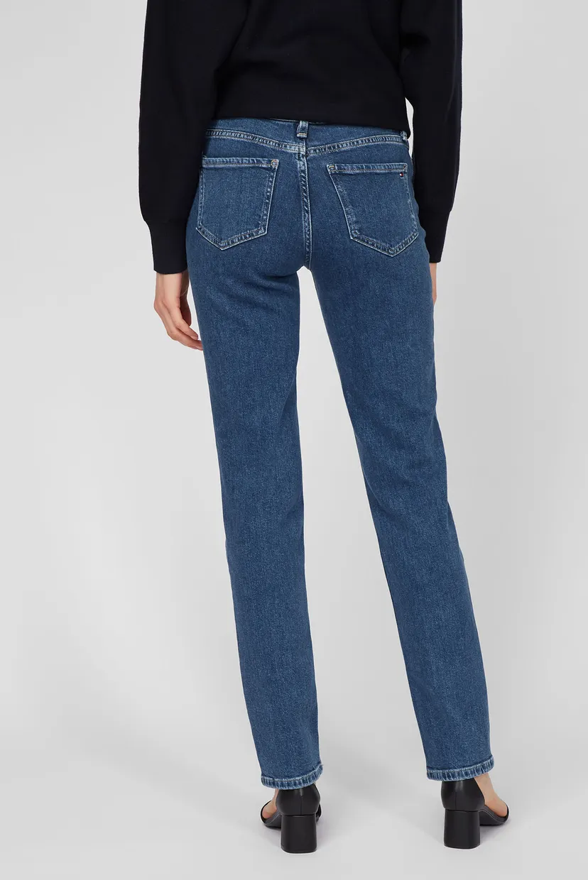 Женские синие джинсы TH SOFT ROME STRAIGHT RW NAS 9